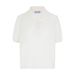 Women's Clothing Polo Hollow Knitted Short Sleeved Sweater Spring And Summer New Bubble Sleeve T Shirt Simple Knitted Sweater For Women_ecoleips.com
