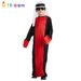 Halloween Middle Eastern Boy's Red And Black Arab Chief Cosplay Costume Party Outfit For Drama Stage Performance_ecoleips.com