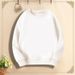 Solid Color Sweater Women's Versatile Loose Medium And Long Hooded Top Jacket_ecoleips.com