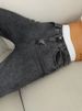 Women’s Tall Flared Jeans – High-Waisted Cotton Denim With Vintage Grey Wash_ecoleips.com