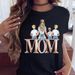 European And American Women's Plus-size Loose-fitting Simple Mother's Day Themed T-shirts Wholesale_ecoleips.com