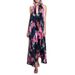 Women's Clothing High-End Women's Maxi Dress With Irregular Pleats And Print For Vacation Beach Best Selling_ecoleips.com