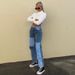 Women's Clothing New Street Hip Hop Contrast Color Patchwork Casual Jeans On Sale_ecoleips.com