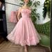 Women's Clothing Sexy Sleeveless Suspender Dress Slim Dress Waist Slim Host Evening Dress_ecoleips.com