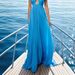 Women's Solid Color Strapless Pleated Sleeveless Halter Neck Mini Dress_ecoleips.com