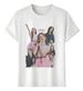 Women's T-Shirts T-shirt Muscle Freaks Supportee Freen Sarocha Kpop Style_ecoleips.com