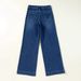 Women's Clothing Spring New Dark Blue High Waist Wide Leg Jeans Women's Fashion Retro Straight Pants_ecoleips.com