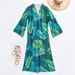 Women's Clothing Long-sleeved Trousers One-piece Set Conservative Sunscreen Color Matching Swimsuit Diving Suit_ecoleips.com