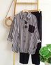 Women's Clothing Muslim Fashion Street Party Flash Cloth Bat Sleeve Robe Foreign Set Female_ecoleips.com