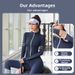 Women's High Neck Yoga Jacket Zipper Print Nude Fitness Top Fashionable Sports Wear_ecoleips.com
