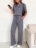 Women's Clothing Women's Spring/Summer Short-Sleeved Two Piece Set Fashion Trendy Casual Goods For Formal & Casual For Women_ecoleips.com