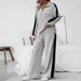 Women's Clothing Casual Suits For Women Autumn New High End Design Sweatshirt Wide Leg Pants Two Piece Suit_ecoleips.com