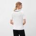 Women's Clothing Summer Short Sleeved Sweater T Shirt Polo Collar Top_ecoleips.com
