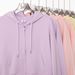 Heavy Women's Short Big Hair Ring Hooded Zipper Turtleneck Jacket Women's Trendy Brand Solid Color Hooded Sweater_ecoleips.com