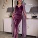 Women's Clothing Autumn And Winter New Women's Clothing Hip Sleeve Evening Dress_ecoleips.com