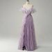 Evening Dress Sling New Long Sister Skirt Bridesmaid Dress_ecoleips.com