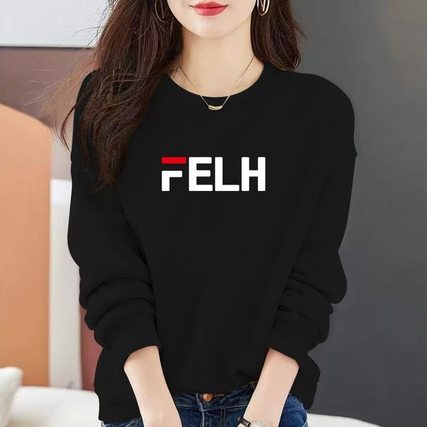 FW25 Matching Couple Cotton Crew Neck Sweatshirt - His & Hers_ecoleips.com