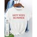 Summer New Arrival Women's T-Shirt Short Sleeve round Neck Print Design Casual Top for Adults_ecoleips.com