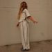Cross-Border European And American Autumn New Women's Fashion Loose Round Neck Top Casual Wide-Leg Pants Set_ecoleips.com
