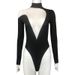 Summer New Women's Slim Fit Long Sleeve Bodysuit Sexy Hot Girl Fashion European And American Style Wholesale Jumpsuits Rompers_ecoleips.com