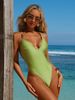 Women's Clothing Simple Style Back Cross Solid Color Belly Covering Sexy Bikini Swimsuit Women_ecoleips.com