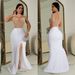 Women's Clothing Fashion Women's Wear Hot Diamond Slit Long Dress New_ecoleips.com