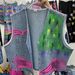 Women's Clothing Hot Drilling Hand Painted Printed Denim Vest Goodwill Women's Summer Hot Drilling Butterfly Denim Trousers Two Piece Set_ecoleips.com