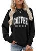 Women's Oversized Pullover Sweatshirt – Trendy Cutout Print, Soft Cotton Blend, Cozy Fall & Winter Essential (S-XXL)_ecoleips.com
