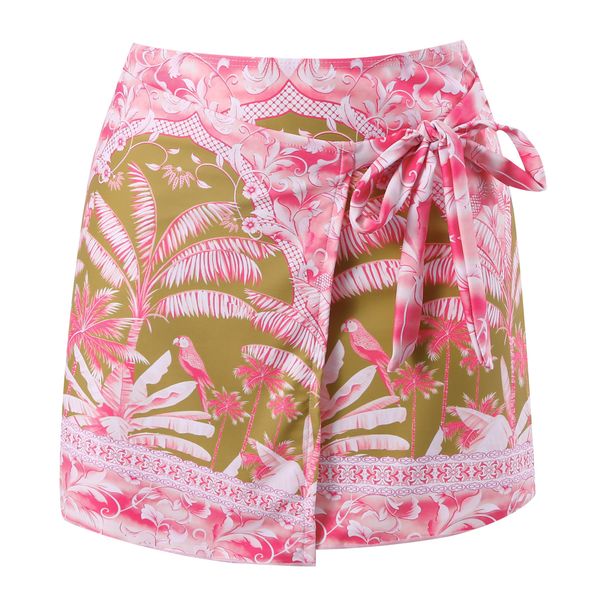 Women's Fashion Sexy Swimsuit Print One Piece Two Piece Set Swimwear_ecoleips.com