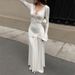 2026 Spring New Arrival: Cross-Border European And American Foreign Trade Women's Clothing, Beach Resort Style Lace_ecoleips.com