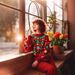 Festive Christmas Sweater For Women – Cozy Knit Pullover With Faux Fur Accents (XS-XXL, Classic Red)_ecoleips.com