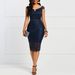 Women's Clothing Evening Dress New One Shoulder Sexy Cocktail Party Christmas Party Slim Dress Annual Meeting Dress_ecoleips.com