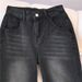 Loose Fit Vintage Washed Jeans – High Waist Wide Leg Comfort Stretch Denim Pants For Women_ecoleips.com