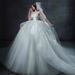 Women's Clothing The Wedding Dress Bride Wedding Dress Fairy Fluffy Skirt Long Tail Main Yarn_ecoleips.com