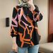 Women’s Clothing women's muslim floral shirt robe fashion puff sleeve blouse_ecoleips.com