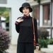 A Retro-Style Long-Sleeved T-Shirt With Winter-Resistant Fleece Lining, Featuring Traditional Ethnic Embroidery Patterns_ecoleips.com