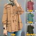 Women's Clothing Middle East Malay New Women's Muslim Floral Shirt Fashion Puff Sleeve_ecoleips.com