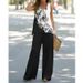 Women's 3D Printed Casual Set Sleeveless Vest And Wide Leg Pants Two Piece Outfit American Style Summer Wear_ecoleips.com
