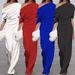 Women's Clothing One Shoulder Loose White Jumpsuit Hot Selling Women's Pants_ecoleips.com