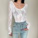 K Pure Desire Style Sexy See-Through Round-Neck Long Sleeve Bodycon Tank Top For Slim And Flirty Ladies_ecoleips.com