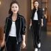 Women's Clothing Youthful Slimming Two Piece Set Casual Sportswear Fashionable Cardigan Sweatshirt And Sweatpants Popular Early Autumn_ecoleips.com