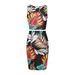 Strappy Short Dress Casual Two-Piece Set Sexy Printed Women's Fashion Hot-Selling Style_ecoleips.com