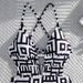 Women's Abstract Maze Print One Piece Swimsuit Deep V Backless Slimming Strappy European American Style Clearanced Sale_ecoleips.com