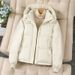 Women's Short Down Jacket 2025 New Korean Style Hooded Thickened Coat For Petite Women Winter Cotton Outerwear Trendy_ecoleips.com