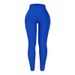 LazyZoom Ribbed Sports Leggings Seamless High Waist Fitness Pants Yoga Outfit Set_ecoleips.com