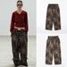 Leopard Print Wide Leg Pants – Korean Streetwear-Inspired Loose Fit Trousers (XS-M, High Waist & Flowy Silhouette)_ecoleips.com