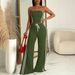 Women's Sleeveless Round Neck Crop Top And Pants Set - Summer Two-Piece Outfit For Casual Wear, Travel, And Daily Comfort_ecoleips.com