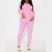 Women's Clothing Summer Comfortable Home Round Neck Long Sleeve Tight Three Button Trousers Suit_ecoleips.com