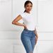 European And American Foreign Trade Platform Irregular Women's Clothing, New Sexy Solid Color Base Shirt In_ecoleips.com