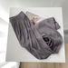 Suitable For All Seasons 2025 Summer Thin Looe Simple Style Ice Silk Wide-Leg For Women High-Wait Sun Protection Draped Caual Sport Long_ecoleips.com